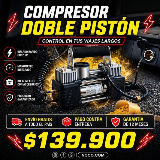 compresor doble piston